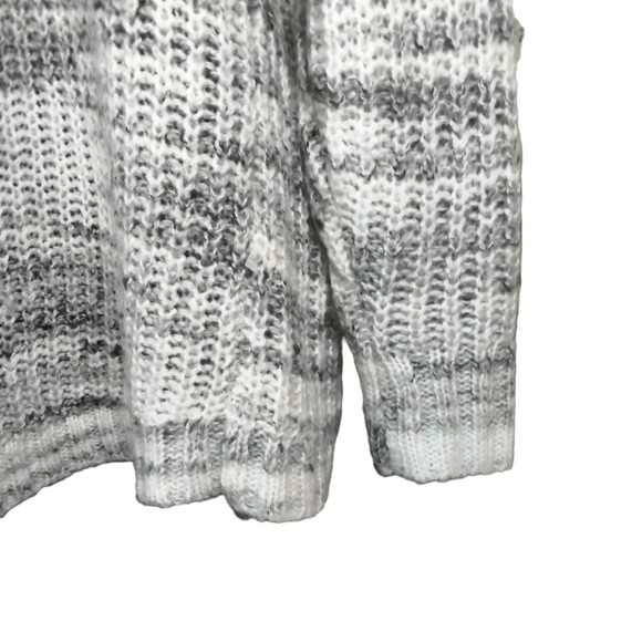 TORRID Cocoon Cardigan Sz 0  L/12 Heather Grey Brushed Fleece Knit 16301641 - Picture 14 of 15